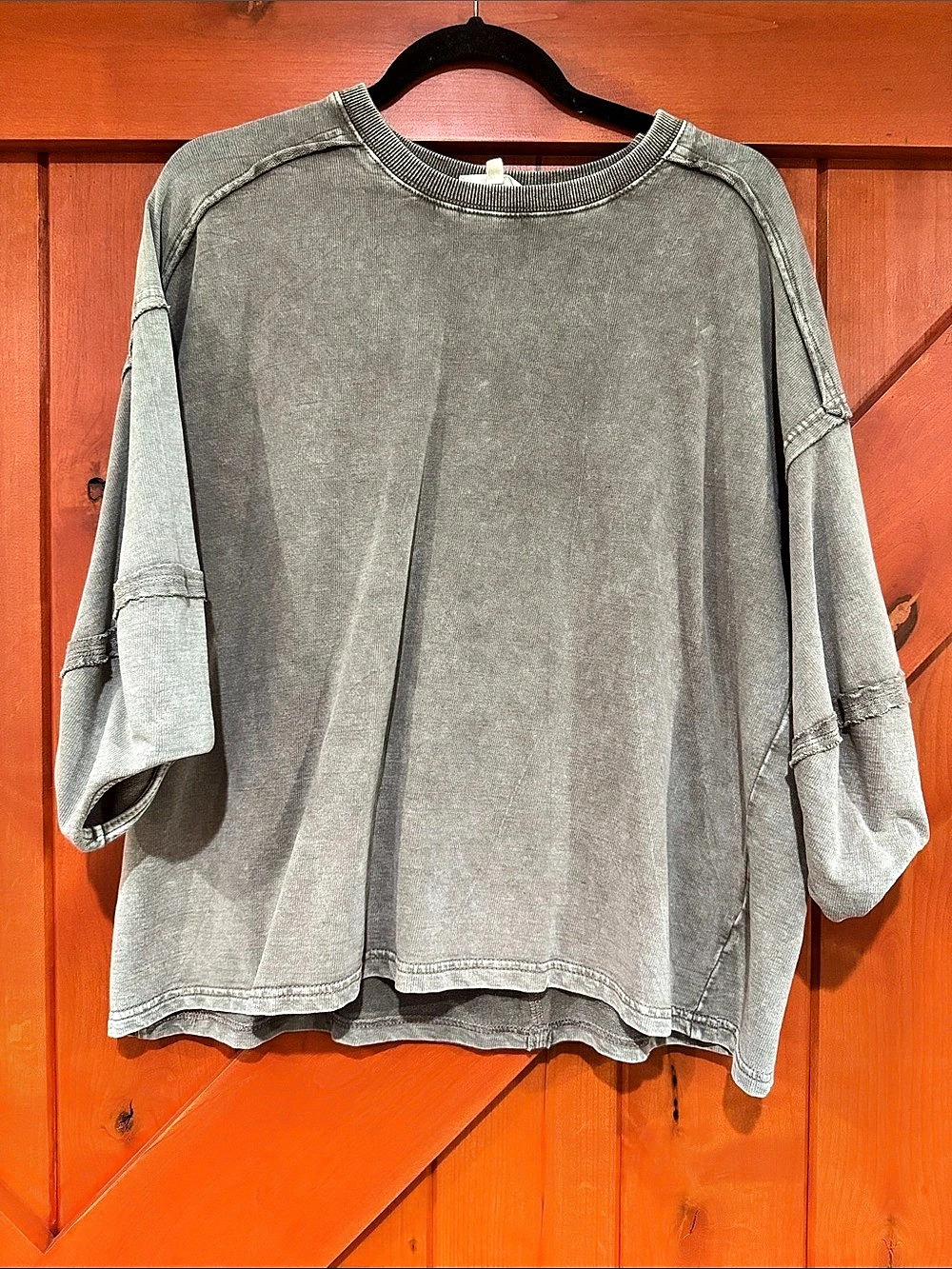 Easel Tunic brown Oversized Sweater